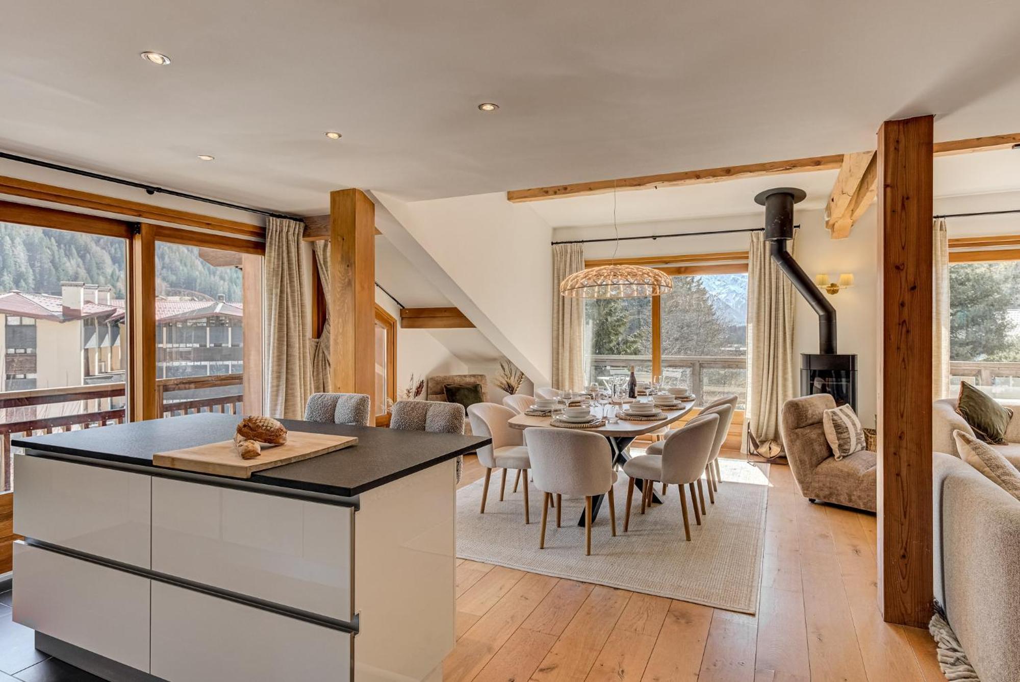 Les Melees Apartments - Alpes Travel - Argentiere Chamonix ภายนอก รูปภาพ