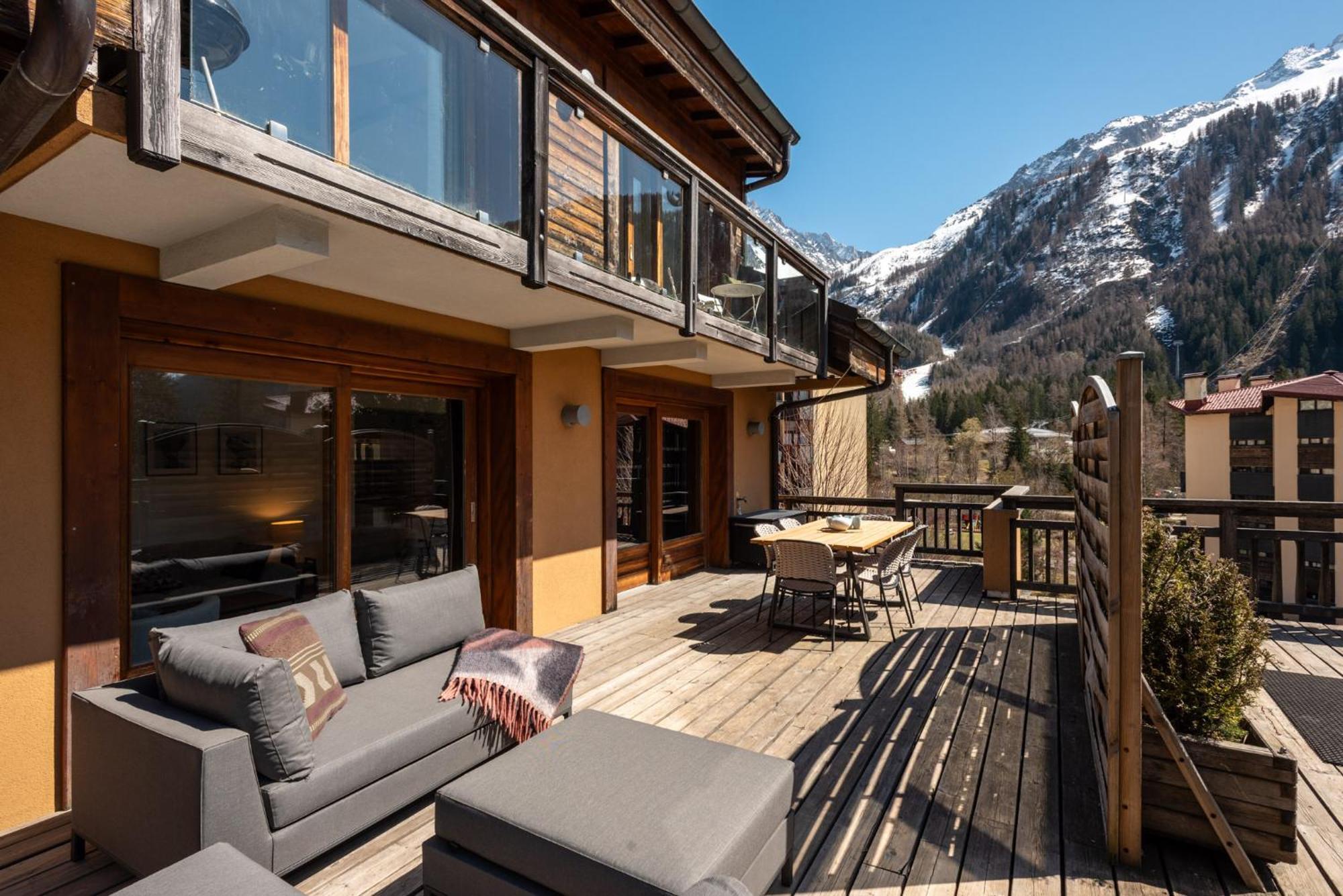 Les Melees Apartments - Alpes Travel - Argentiere Chamonix ภายนอก รูปภาพ