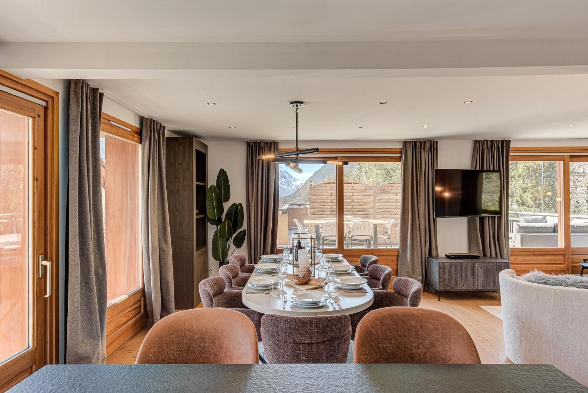 Les Melees Apartments - Alpes Travel - Argentiere Chamonix ภายนอก รูปภาพ