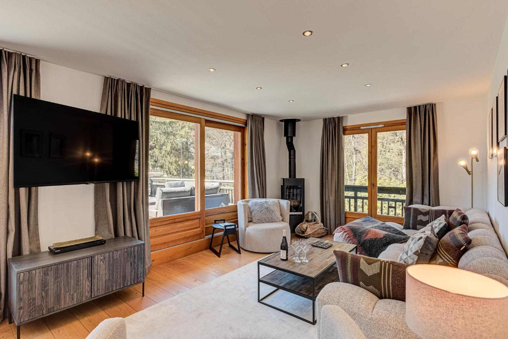 Les Melees Apartments - Alpes Travel - Argentiere Chamonix ภายนอก รูปภาพ